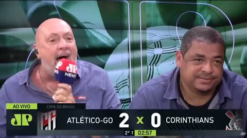 RINDO DO CORINTHIANS! REAÇÃO E PALPITES EM ATLETICO GO 2 X 0 CORINTHIANS CONFIRA😂😅🤣