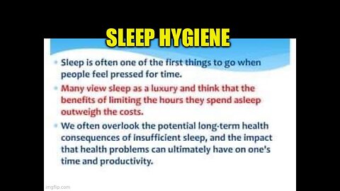 Sleep Quality Matters!!