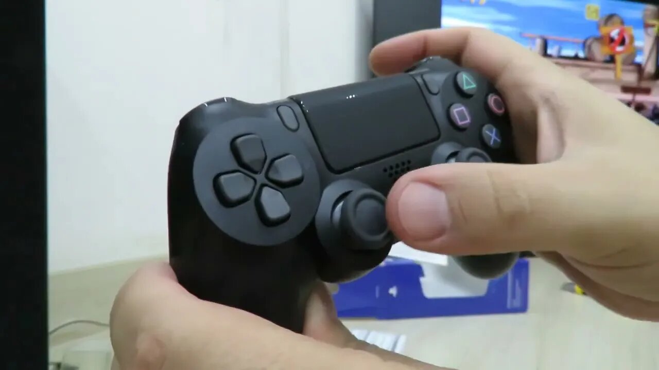 7º Controle para PS4 Sem Fio Dualshock 4 Sony – Preto Onyx