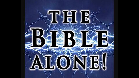 The Bible teaches to use the Bible alone