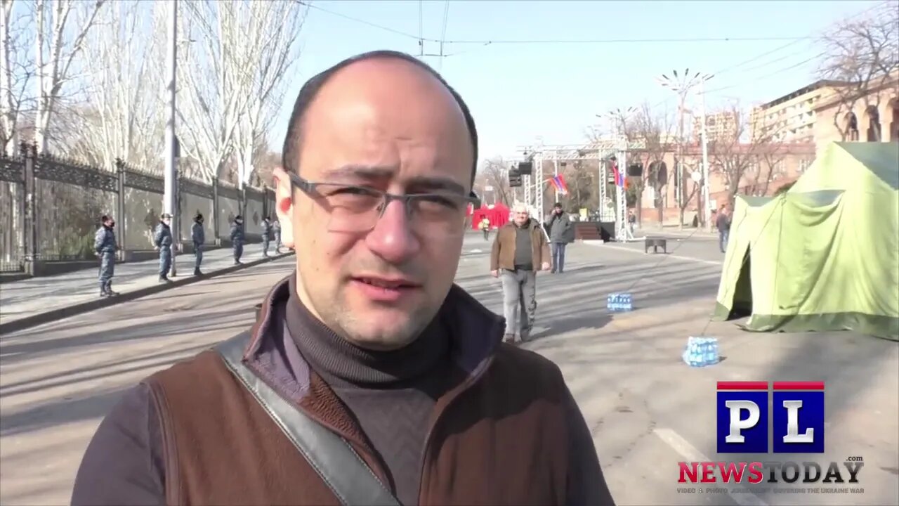 Armenia: Morning In Protest Camp Asking EU & USA For Support