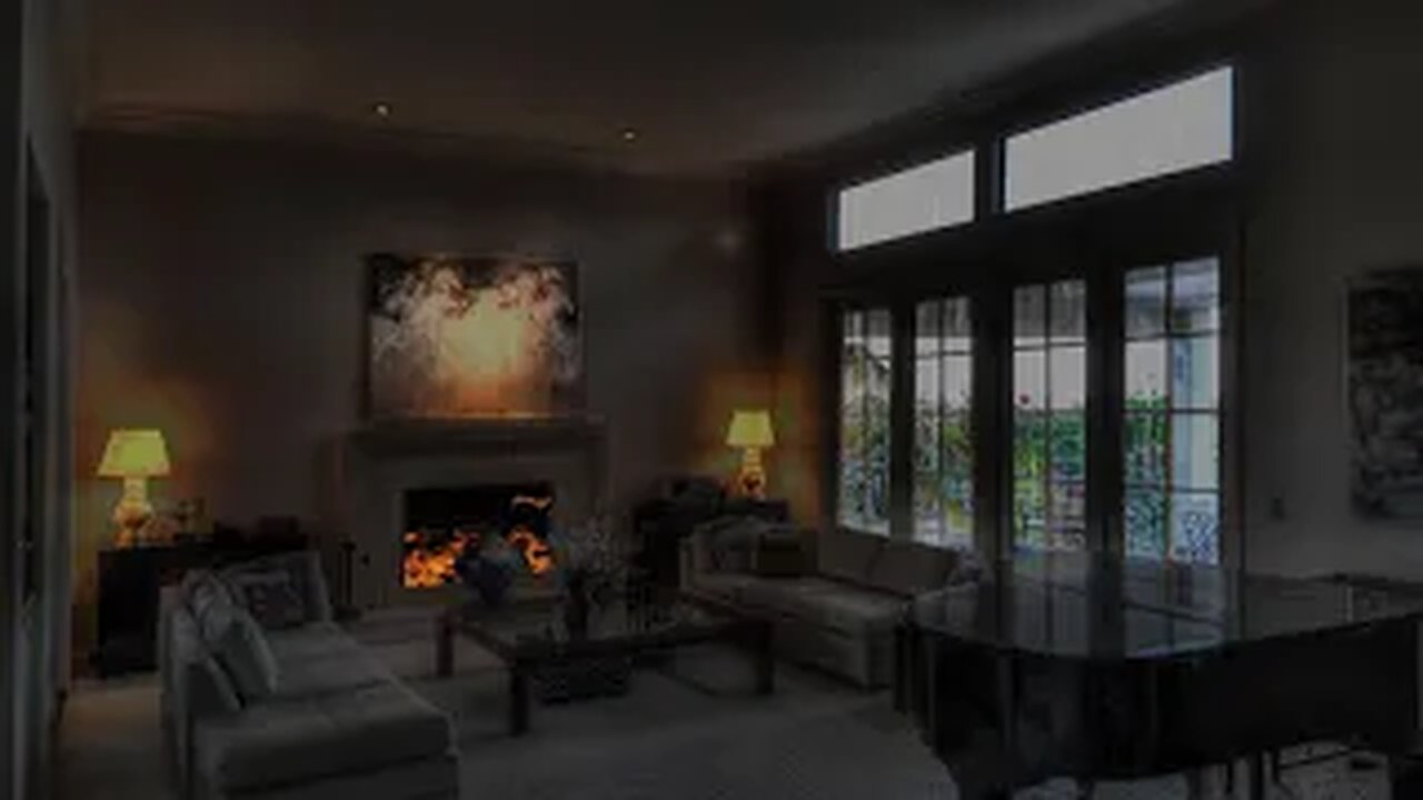 Cozy Reading Room Ambience with Rain Sounds for Sleeping