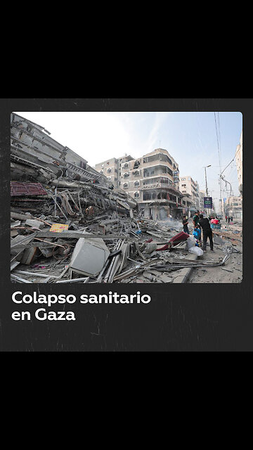La OMS advierte que Gaza está al borde de una “catástrofe humanitaria”
