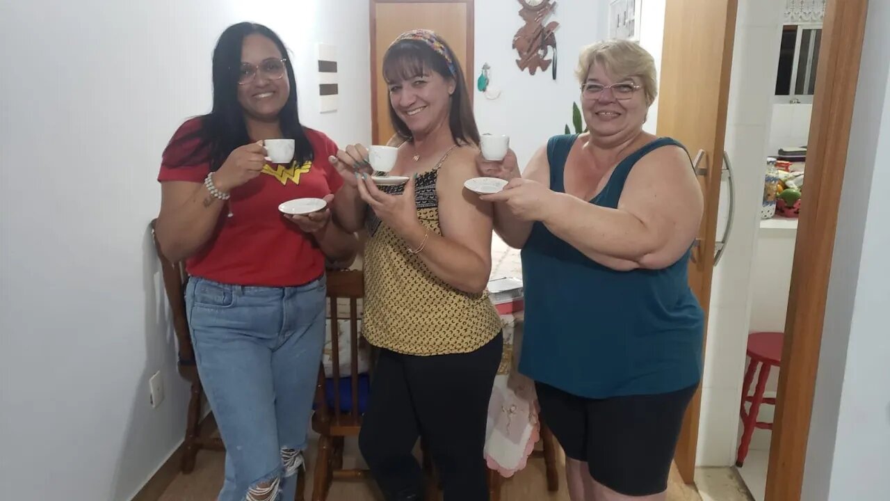 ♥️ ENCONTRO MARAVILHOSO NA CASA DA IRENE/ALMOÇO, SOBREMESA E CAFÉ ♥️ @ANY CROCHET @irenegarrido