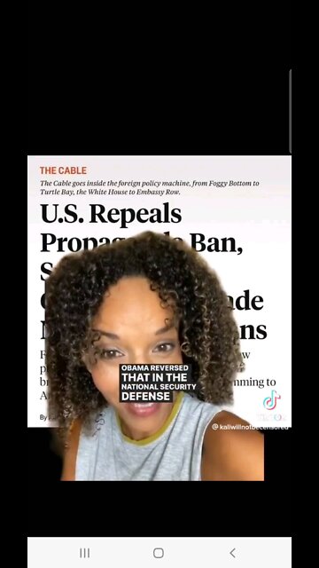 2012 It became legal for the Media to LIE