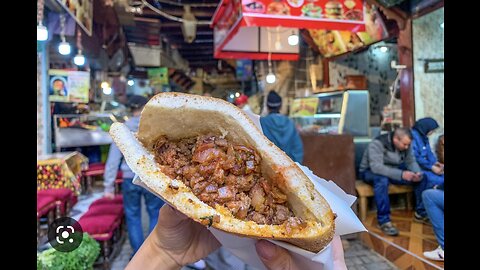 1$ Crazy street food tour in Marrakech 🇲🇦🇲🇦