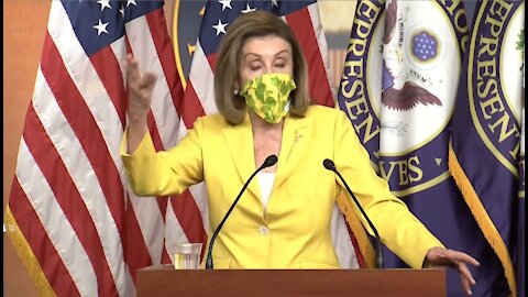 Pelosi April 2021: "Federal government cannot require someone to be vaccinated"