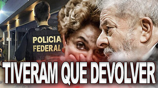 Policia foi atrás de Dilma e Lula