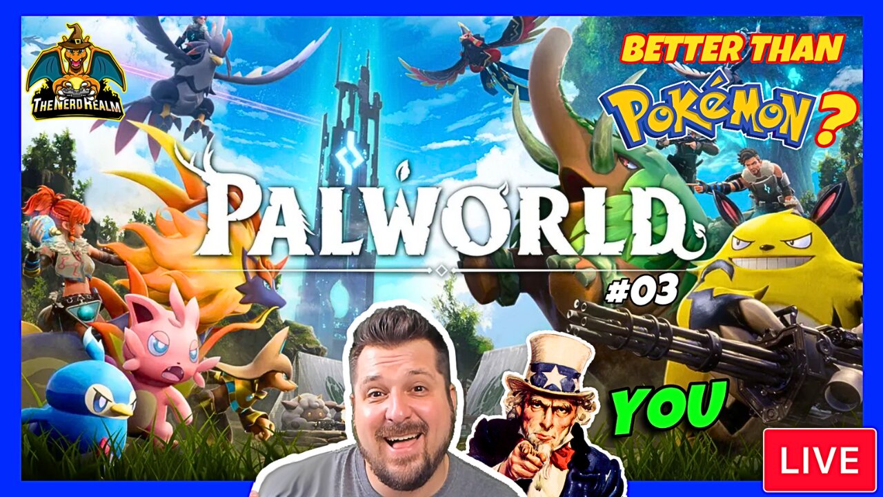 Palworld | Gotta Catch Em All! #03 | Playing with Viewers