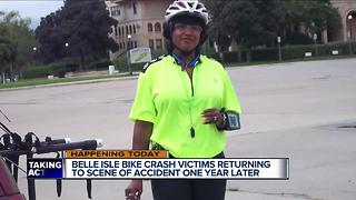 Belle Isle bike crash victims returning to scene of accident one year later