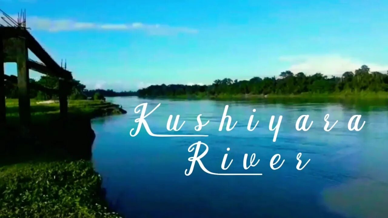 কুশিয়ারা নদী, শিকপুর ভহরগ্রাম ফেরি ঘাট। Shikpur Bhorgram Ferry Port.