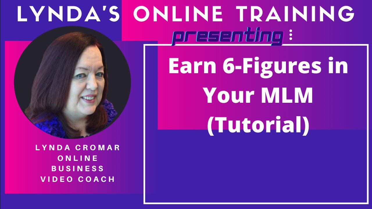 MLM Training - Earn 6-Figures in Your MLM