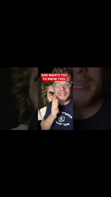 GOD WANTS TO TELL YOU THIS!