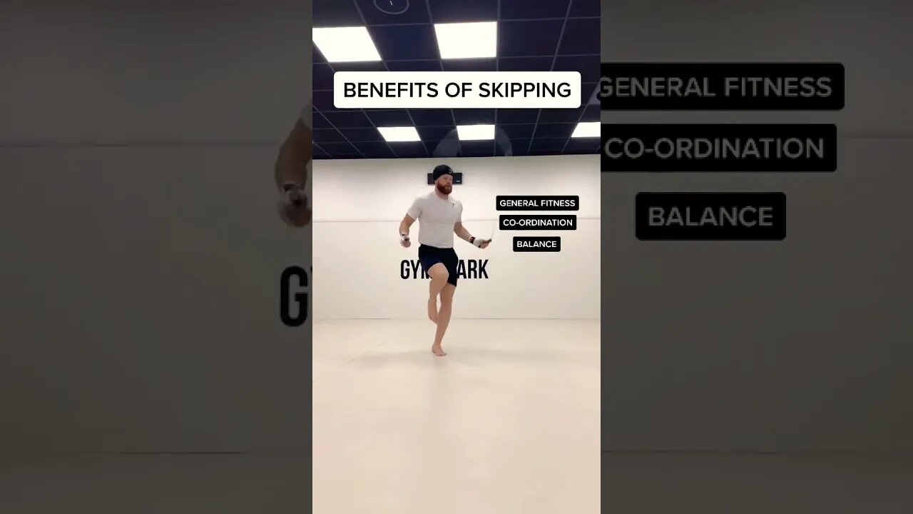 BENEFITS OF SKIPPING! #shorts #skipping