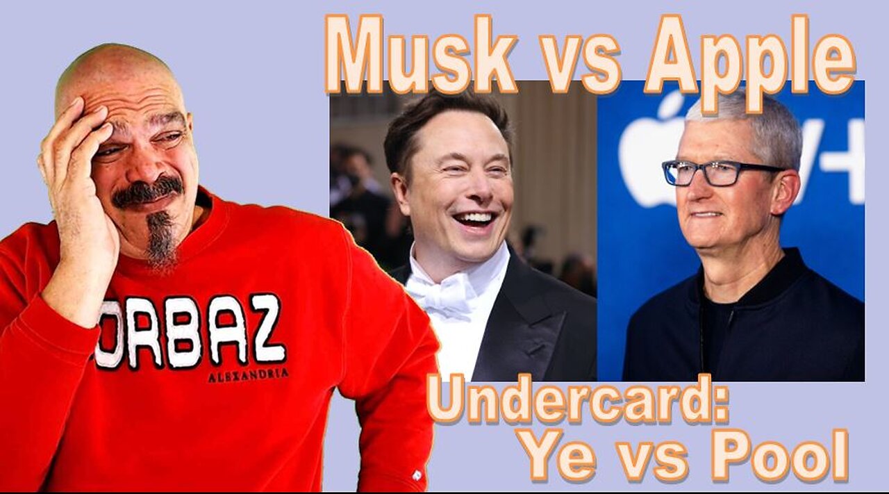 The Morning Knight LIVE! No. 950 - Musk vs Apple, Ye vs Pool