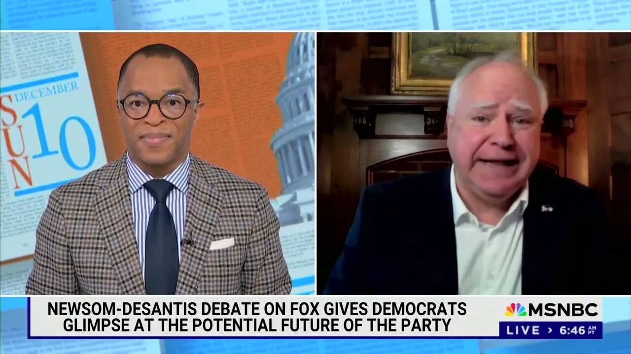 Minnesota Democrat Gov. Tim Walz: “I’d Take Joe Biden At 100 ... Because He’s Delivering”