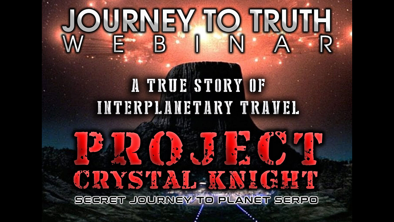 WEBINAR | PROJECT CRYSTAL KNIGHT | A TRUE STORY OF INTERPLANETARY TRAVEL (TRAILER)