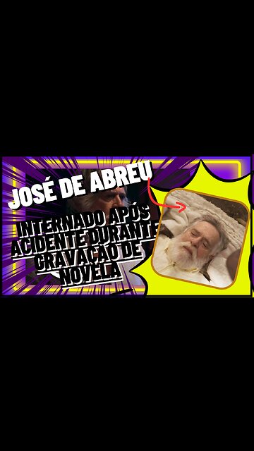EXCLUSIVO #josédeAbreu enfrenta momentos de tensão após acidente na gravação da novela Mar do Sertão