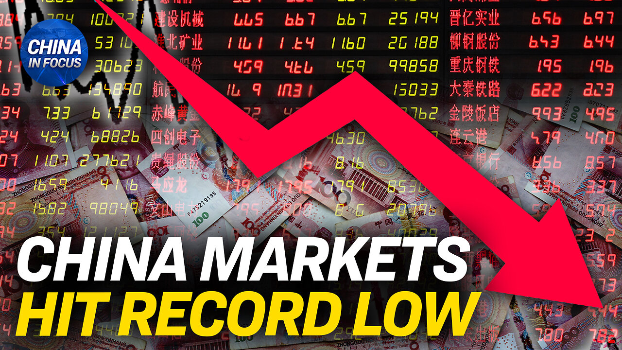 Chinese, Hong Kong Stocks See Large Declines