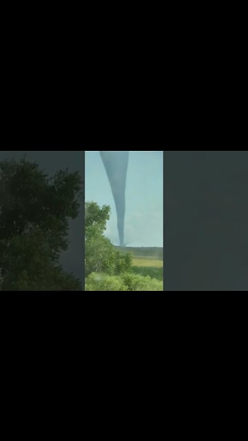 ¿QUÉ ES ESO? Tornado el 15 de Agosto de 2022 en el estado de Dakota del Norte en los EE. UU.!