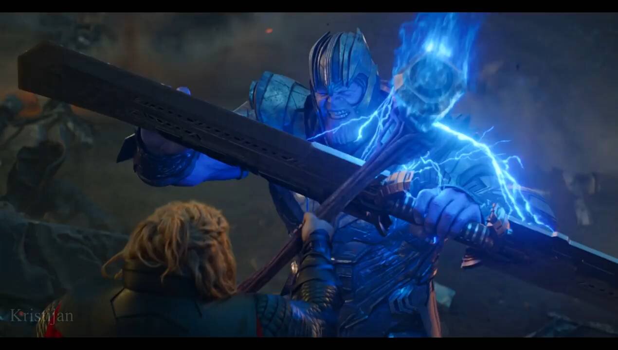 Final Battle Fight Scene Of Avengers Endgame Thanos Vs Avengers