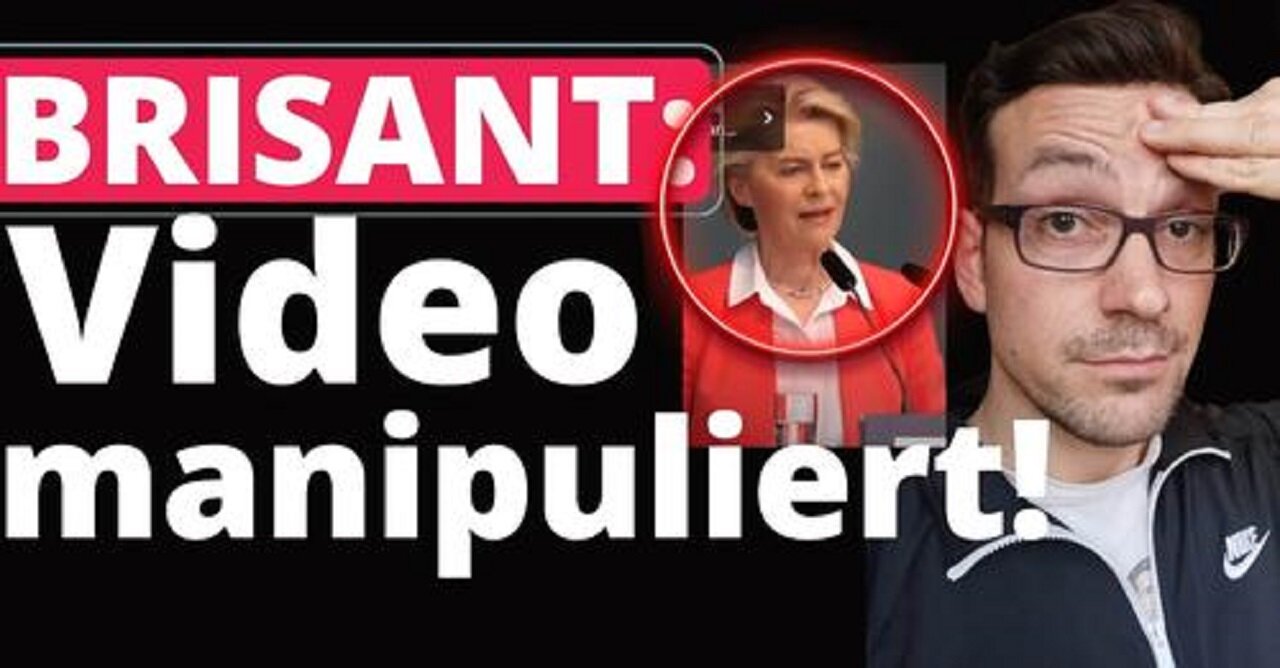 Unfassbar: CDU manipuliert von der Leyen Video!