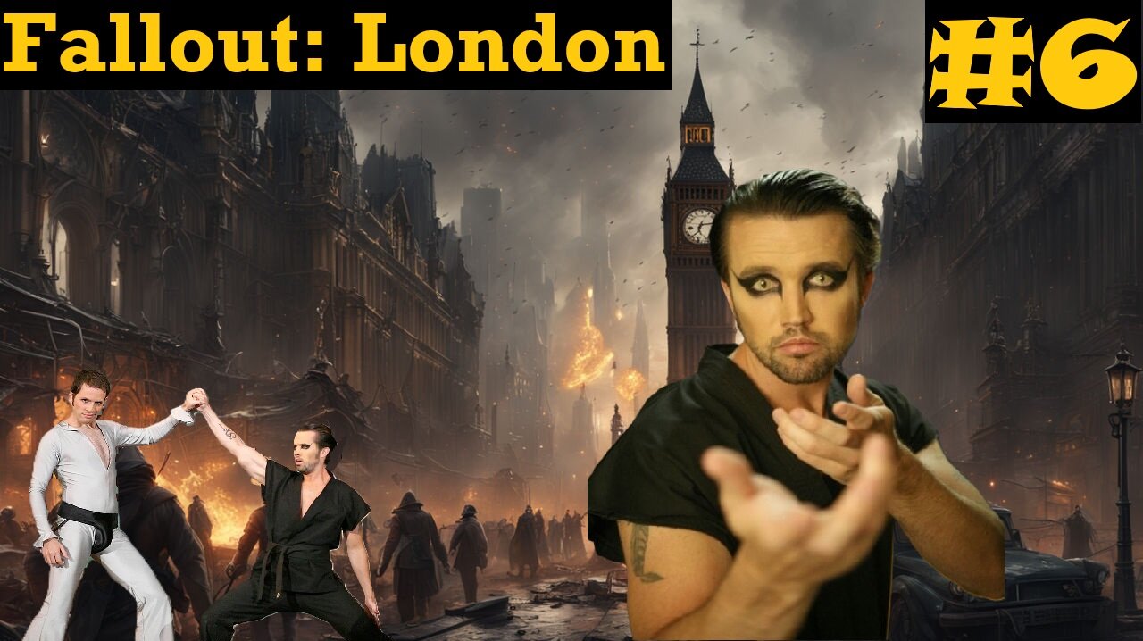 [Fallout: London] THE NIGHTMAN COMETH! VAGABONDS BEWARE! - #6 - NipplezDaClown Live