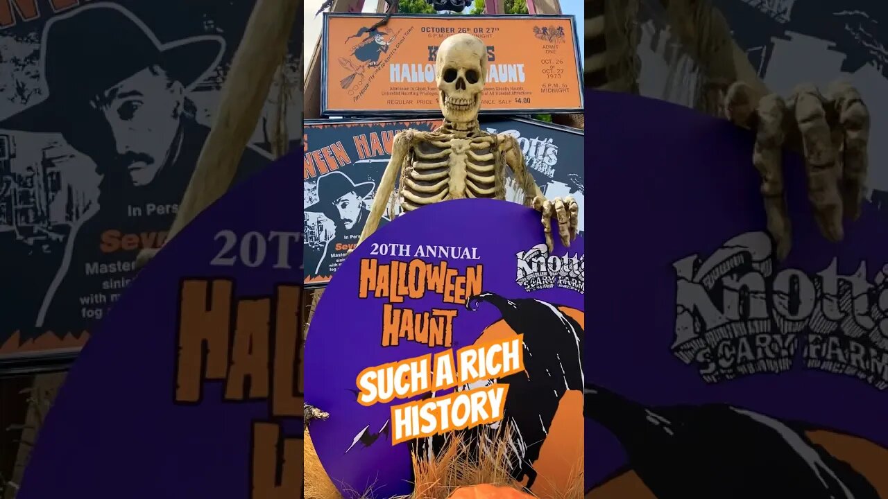 Honoring the history of Knott’s Scary Farm #knottsscaryfarm #knottsberryfarm #halloween