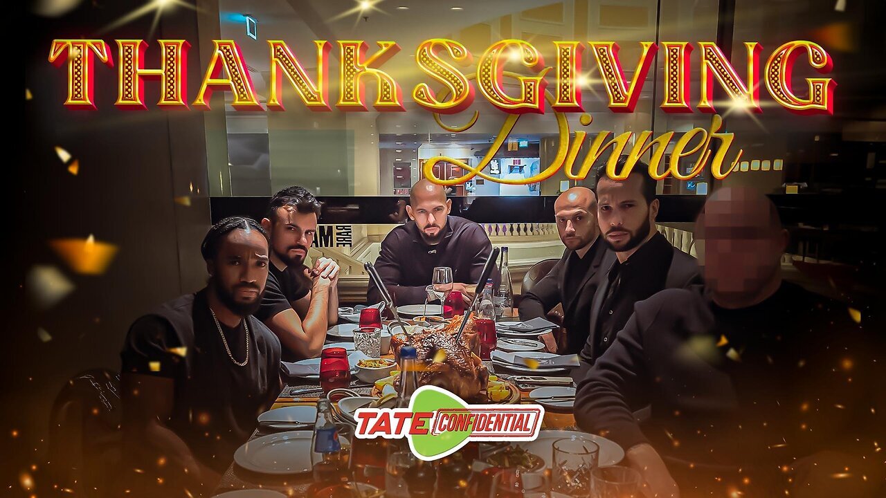 Tate Confidential Ep. 202 | Tate’s Thanksgiving Dinner