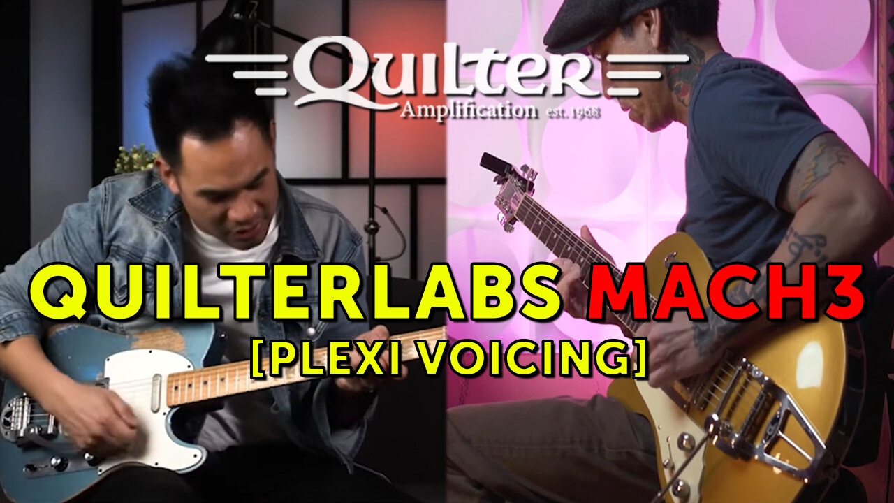 Quilter Labs | Aviator Mach 3 Plexi Voicing Side by Side Comparison Demo