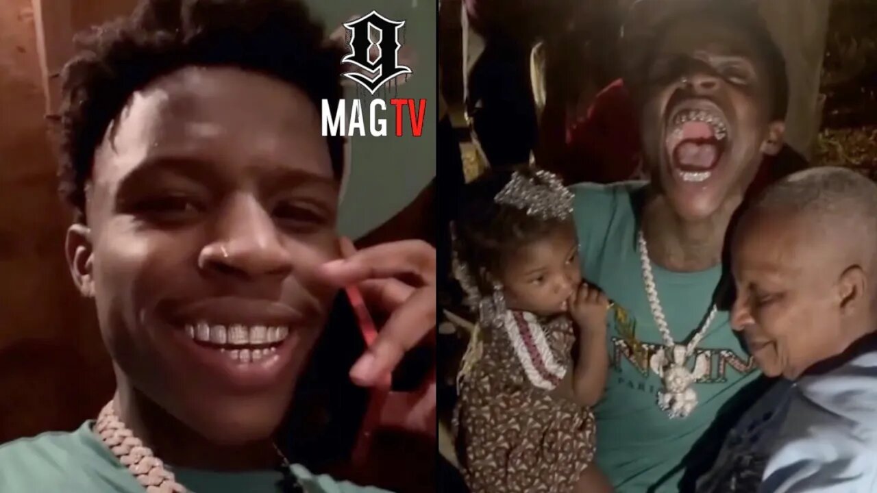 Quando Rondo Goes Crazy After Grandma Crowns Him Favorite Grandchild! 🤴🏾