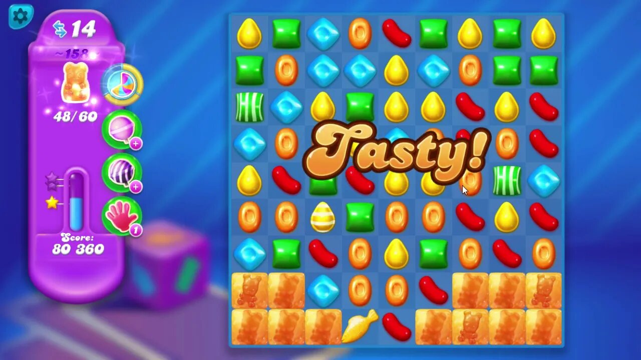 Candy Crush Soda Saga Level 158