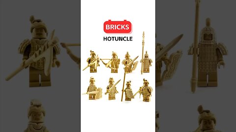 Chinese Qin Shi Huang's Terracotta Army Minifigures #bricks #toys #minifigures