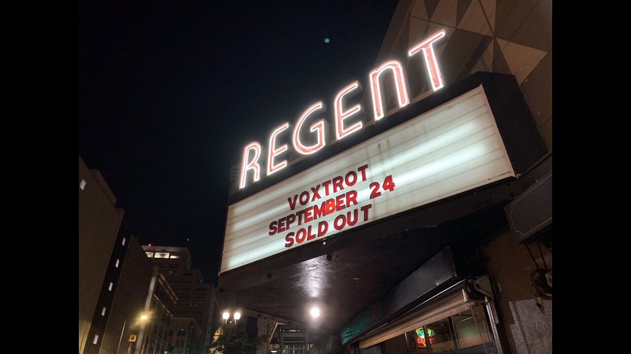 Voxtrot - “Raised by Wolves” (Hello New World Tour: The Regent Theater - Los Angeles, CA 09/24/2022)