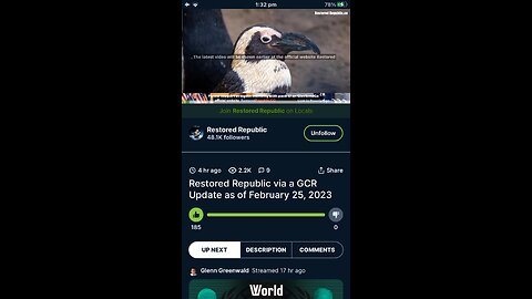 Restored Republic via GCR 25/02/2023