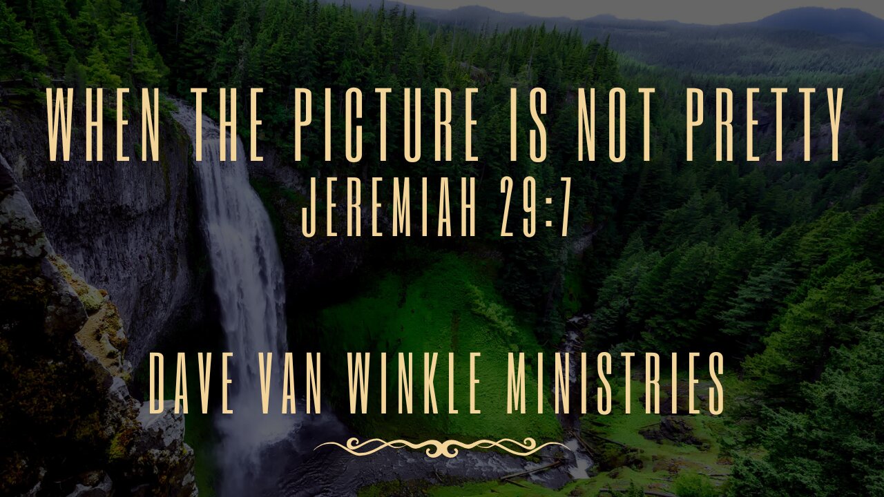 Devotion: When The Picture Is Not Pretty