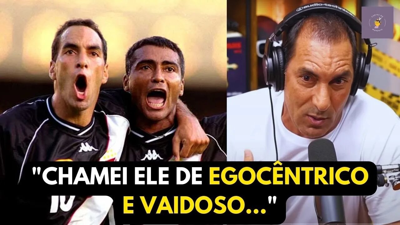 EDMUNDO COMENTA SUA TRETA COM ROMÁRIO!