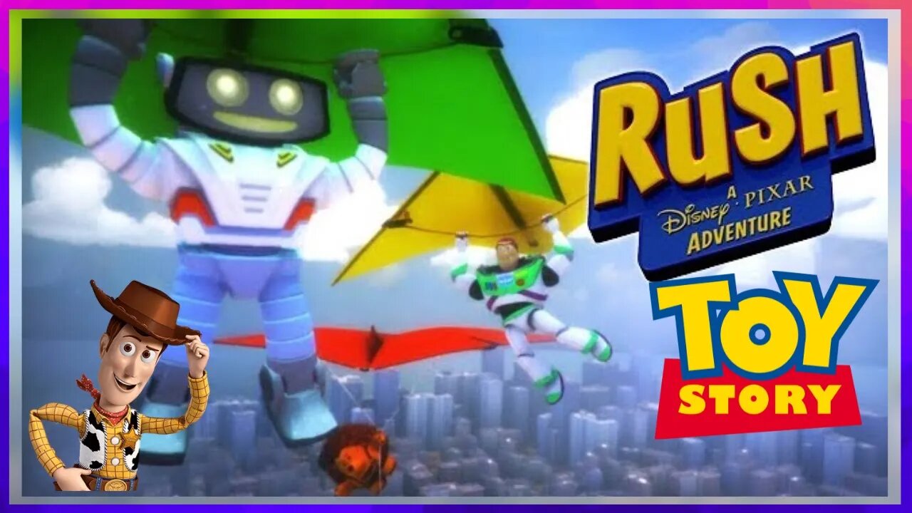 TOY STORY RUSH A DISNEY PIXAR ADVENTURE com Buzz Lightyear, Woody e Jessie 🔥🔥