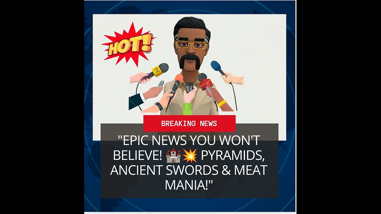 "Epic News You Won't Believe! 🏰💥 Pyramids, Ancient Swords & Meat Mania!"