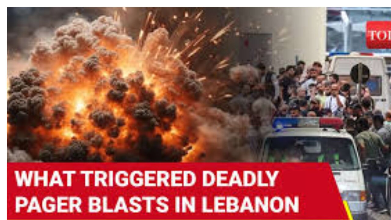 How the Deadly Pager Explosive Attack in Lebanon