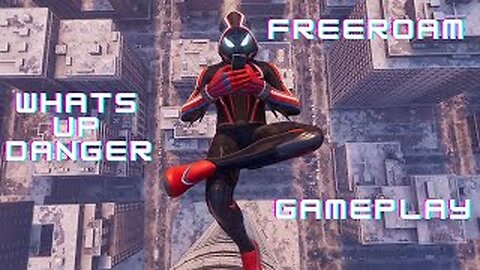 Blackway & Black Caviar - "What's Up Danger" (Spiderman Game Miles Moralas) Free Roam Gameplay!!