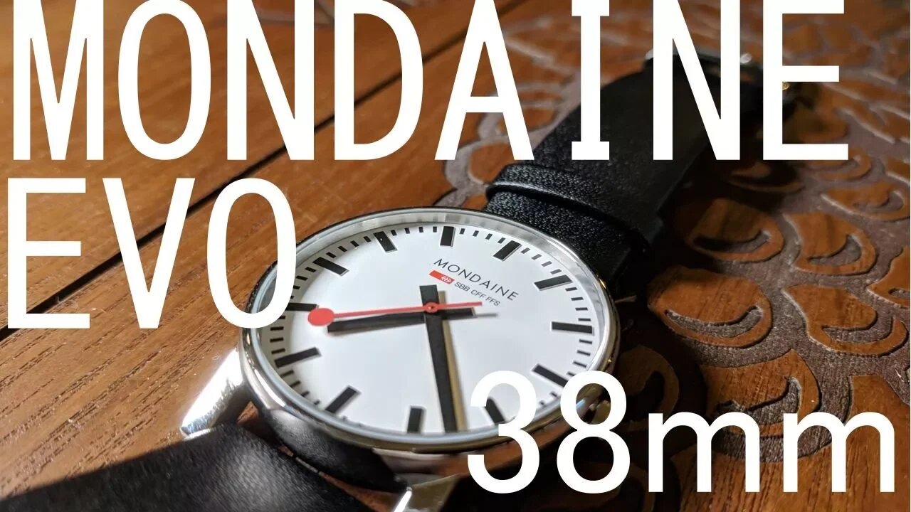 An Affordable Icon, Mondaine EVO 38mm Review A660.30344.11SBB