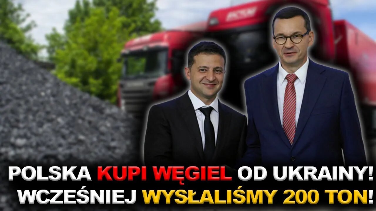 Polska SPROWADZI węgiel z Ukrainy! Wcześniej WYSŁAŁA tam 200 TYSIECY ton... \\ Polska.LIVE