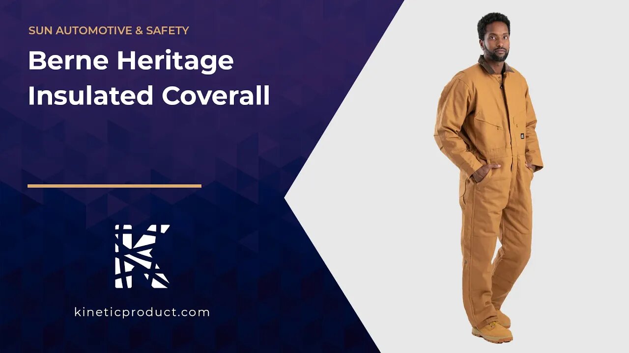 SUN AUTOMOTIVE & SAFETY Berne Heritage Insulated Coverall