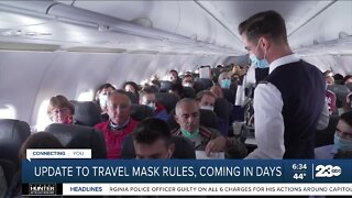 CDC expected to update COVID-19 travel mask guidelines