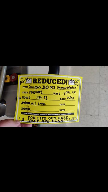 I avoided a big mistake buying a pressure washer