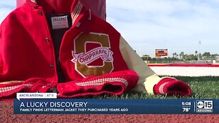 Brother finds long lost Chaparral High School letterman jacket at Arizona thrift store