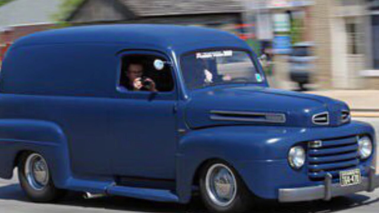 Bringing home the 48 Ford F1 Panel