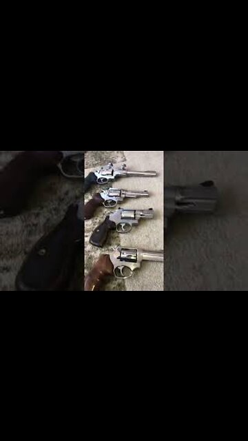 The Three Amigos Plus One. 357 and 44 Magnum Revolvers