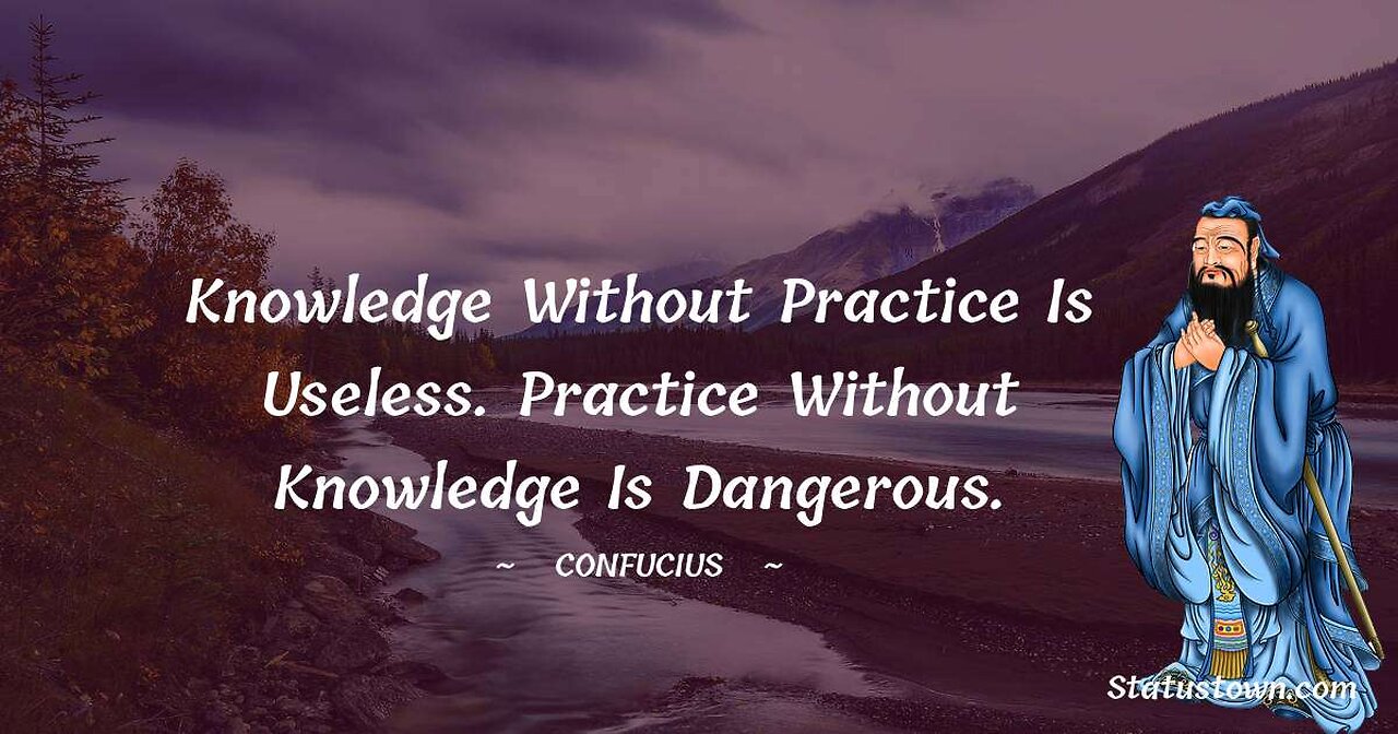 KNOWING IS NOTHINGNESS BECAUSE OF LACK OF UNDERSTANDING